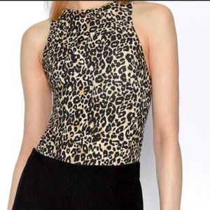 NOT FOR SALE sold Zara Cheetah Print Bodysuit